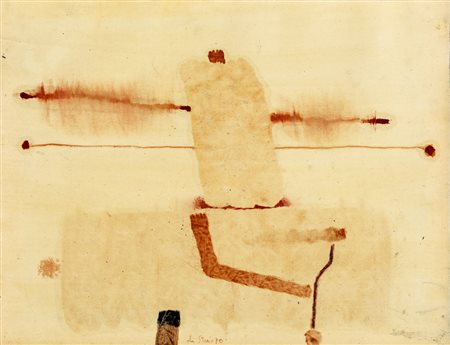 Stefano Di Stasio COMPOSIZIONE Tecnica mista su carta, cm 38x49. Firma e data...