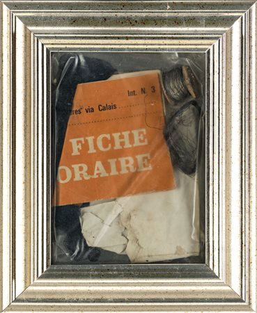 Pierre Fernandez Arman POUBELLES Sacchetto di plastica contenente vari...