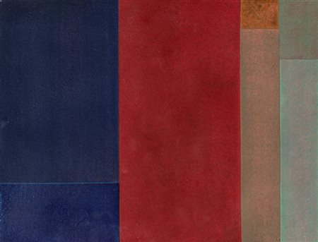 James Juszczyk SENZA TITOLO Tempera su carta, cm 29,5x38. Firma e data al...