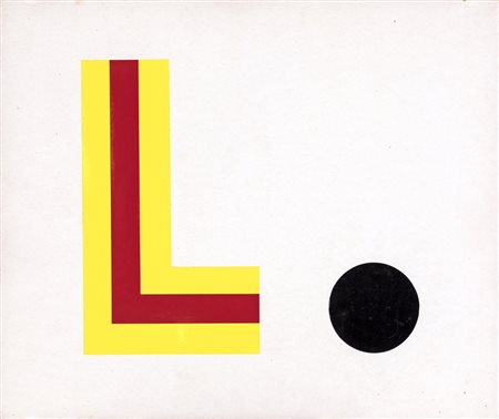 Sergio Lombardo MANIFESTO Multiplo, cm 57x48. Tiratura 14/200. Firma Lombardo...