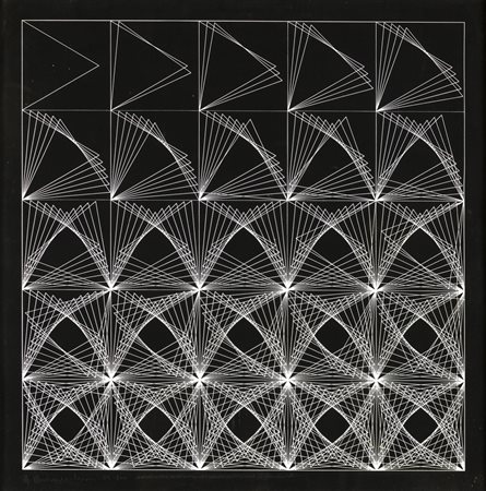 Marcello Morandini LITOGRAFIA Litografia, cm 68x68. Firma e numerazione sul...