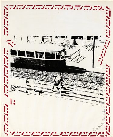 Renato Mambor SENZA TITOLO Serigrafia, cm 50x58. Sul fronte firmata Renato...