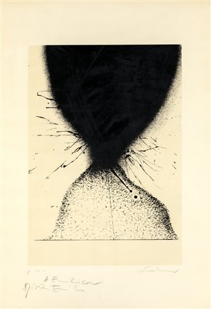 Emilio Scanavino SENZA TITOLO Litografia, cm 50x70. Firma e numerazione sul...