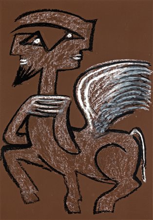 Sebastian Matta SENZA TITOLO Serigrafia, 68x89 cm. Firma e tiratura sul...