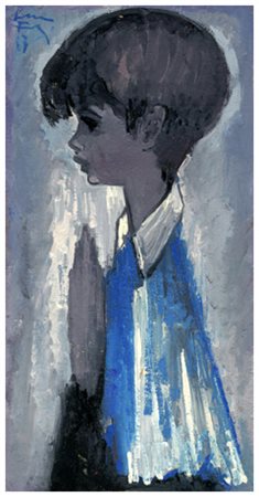 VOLTOLINO FONTANI Livorno 1920 – Livorno 1976 Senza titolo 1967 Olio su...