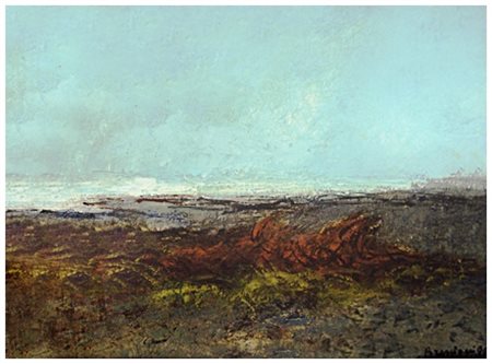 VIRIO BRESCIANI Pietrasanta 1925 – Pietrasanta 2000 Bosco verde 1990 Olio su...