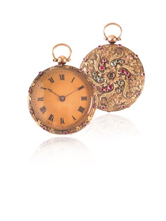 GODEMAR FRÈRES, GENÈVE, 1810 CIRCA OROLOGIO DA TASCA IN ORO 18 KT DEI DUE...