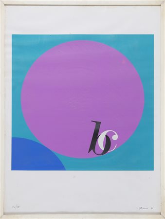 CARMI EUGENIO (n. 1920) Senza titolo. 1968. Litografia. Cm 50,00 x 69,00....