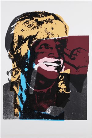 WARHOL ANDY (1928 - 1987) Ladies and Gentlemen. 1975. Serigrafia. Cm 74,00 x...