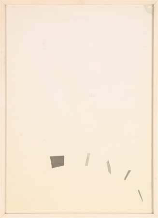 VERMI ARTURO (1928 - 1988) Senza titolo. 1972. Tecnica mista su carta. Cm...