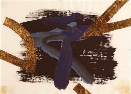 BARTOLINI LUCIANO (1948 - 1994) Senza titolo. 1981. Olio e tecnica mista su...