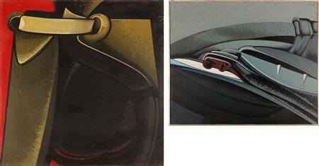 MOCENNI GUALTIERO (n. 1935) Lotto composto da n. 2 opere. Isola trappola....