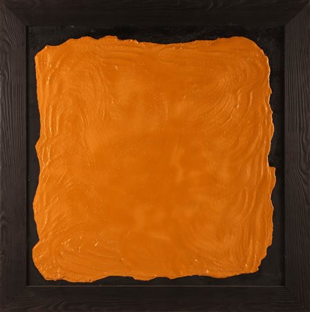 CARMASSI ARTURO (n. 1925) Senza titolo. Olio su tela . Cm 80,00 x 80,00. Al...