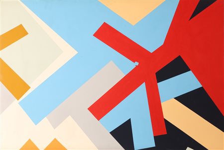 CAMPANELLA FABRIZIO (n. 1965) Tra i rami. Olio su tela . Cm 120,00 x 80,00....