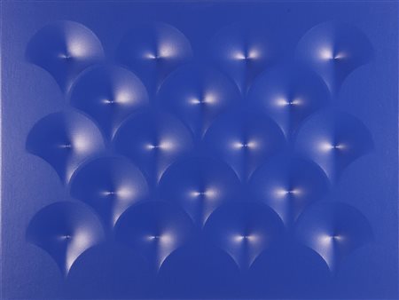 BRUNELLO STEFANO (n. 1960) Radiale. 2016. Acrilico su tela estroflessa. Cm...