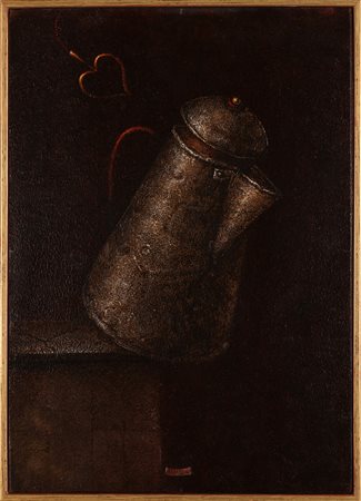 ARMODIO (n. 1928) Seicento. . 2011. Tempera su tavola. Cm 24,00 x 34,00....