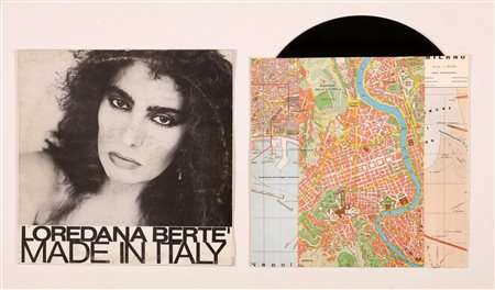WARHOL ANDY (1928 - 1987) Loredana Bertè. Made in Italy. Vinile. Cm 32,00 x...
