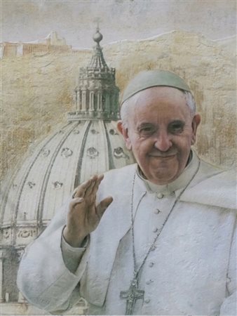 MARCHIONNI ELVIO (n. 1944) Misericordia. 2016. Serigrafia. Cm 75,00 x 73,00....