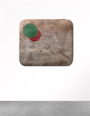 Giulio Turcato (Mantova 1912 - Roma 1995)"Superficie lunare" 1964olio su...