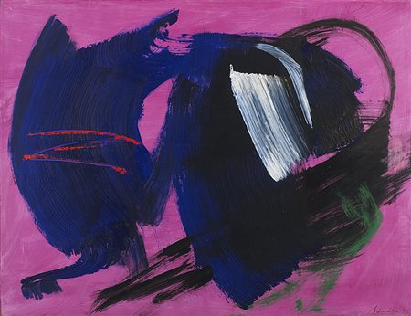 Gerard Schneider (Saint Croix 1896 - Parigi 1986)"Opus 54L" 1976acrilico su...