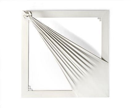 Jorge Eduardo Eielson (Lima 1924 - Milano 2006)"Quipus" 1974acrilico e tela...