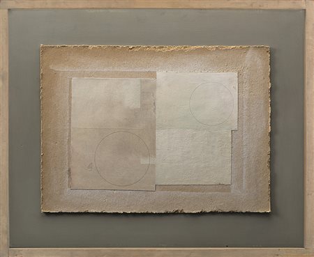 Ben Nicholson (Denham 1894 - Londra 1982)"Copernicus" 1962olio, matita,...