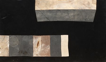 Carol Rama "Spazio anche più che tempo" 1971 tecnica mista e assemblage di...