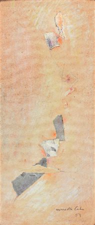 CAHN MARCELLE Strasburgo 1895 - 1981 Parigi "Senza titolo" 1954 23,5x10...