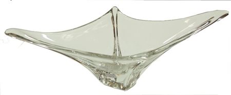 DAUM Coppa in cristallo "Théhade" h cm 14 Opera marcata "Daum France" sotto...