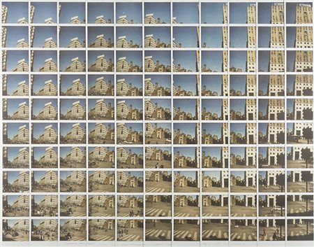 Maurizio Galimberti (1956) Milano, San Babila from stairs, 2010 110 polaroid...