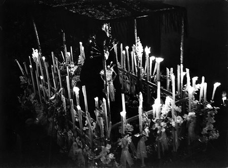 Harold Miller Null (1916 - 1996) Per (Processione), anni 1960 Stampa vintage...