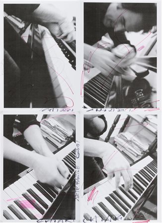 Giuseppe Chiari (1926 - 2007) Arte facile oggi - Tre foto senza frase, 1978...