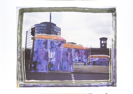Maurizio Galimberti (1956) Corner Berlin, anni 2000 Transfer polaroid cm 70 x...