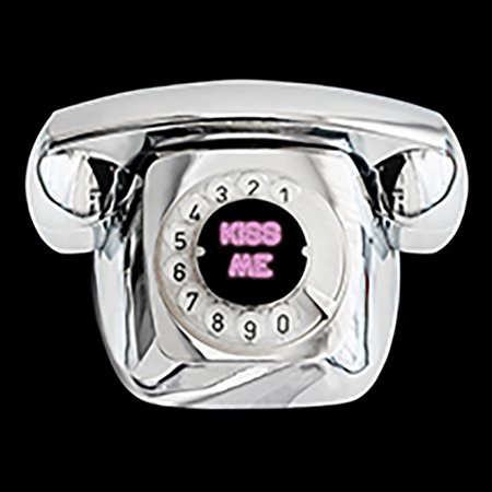 Sara Baxter (1966) Kiss me, 2017 Stampa inkjet montata su luma frame cm 70 x...