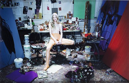 Miles Aldridge (1964) Dal Portfolio 'Kristen at the studio of Chantal Joffe',...