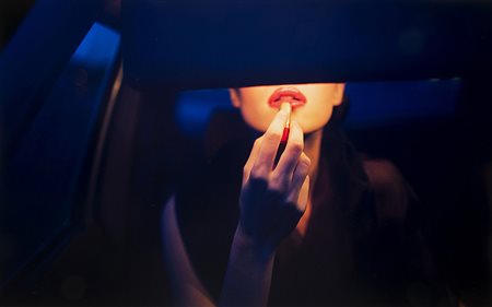 Alain Daussin (1953) Rouge Nuit, 2004 Vintage C-print cm 54 x 87,5 (cm 49,5 x...