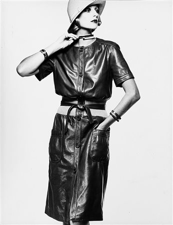 Bob Krieger (1936) Moda, Palazzo Pitti, 1974 Stampa vintage alla gelatina ai...