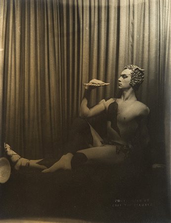 Carl Van Vechten (1880 - 1964) Mirolad Miskovich, anni 1950 Stampa vintage...