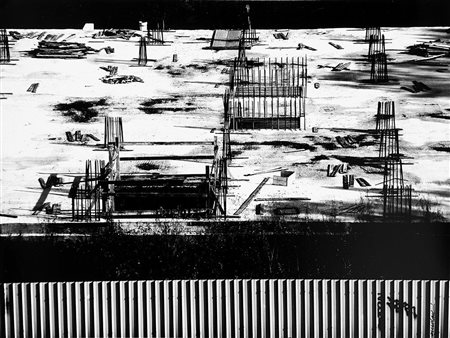 Enzo Carli (1949) Paesaggio metallico, 2012 Stampa digitale su carta baritata...