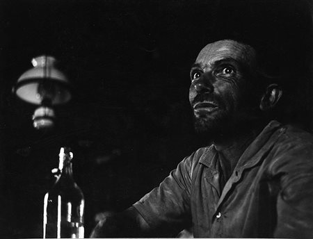 Nino Migliori (1926) Disoccupato, 1954 Stampa vintage alla gelatina ai sali...