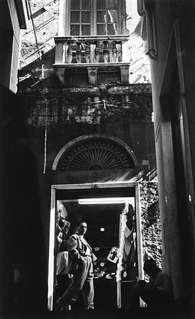 Kurt Blum (1922 - 2005) Vicolo, anni 1950 Stampa vintage alla gelatina ai...