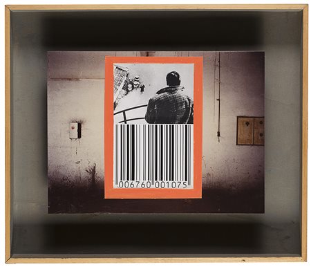 Franco Vaccari (1936) Studio per mostra alla Tour Fromage di Aosta, 1989...