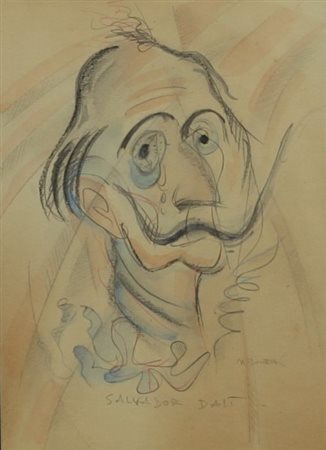 Uberto Bonetti (Viareggio 1909 - Viareggio 1993) Salvador Dalì Anni 50...