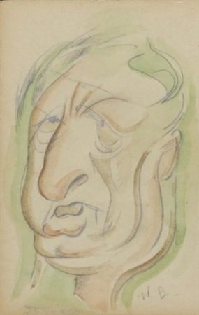 Uberto Bonetti (Viareggio 1909 - Viareggio 1993) Giorgio De Chirico Anni 50...