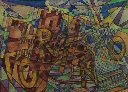 Uberto Bonetti (Viareggio 1909 - Viareggio 1993) Torino Seconda metà anni 30...