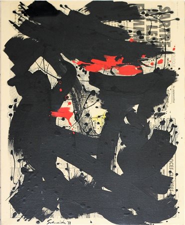 Gerard Ernest Schneider (Sainte-Croix, Vaud 1896 - Parigi 1986) Senza titolo...