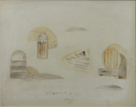 Anton Zoran Music (Boccavizza 1909 - Venezia 2005) Senza titolo 1953...