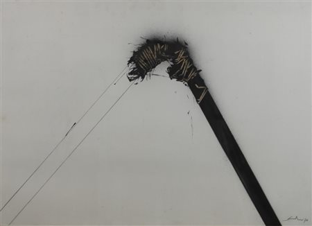 Emilio Scanavino (Genova 1922 - Milano 1986) Senza titolo 1970 Dim.65x92...