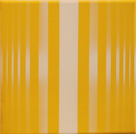 Ennio Finzi (Venezia 1931) Luce vibrazione 1971/2012 Dim.30x30 Acrilico su...