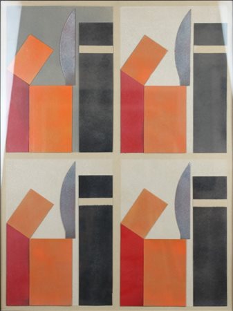 Pierluigi Pollio ( 1956) Foley e gli altri 2014 Dim.80X60 Collage e tecnica...